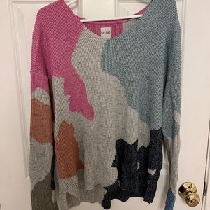 NIC + ZOE multicolor sweater
